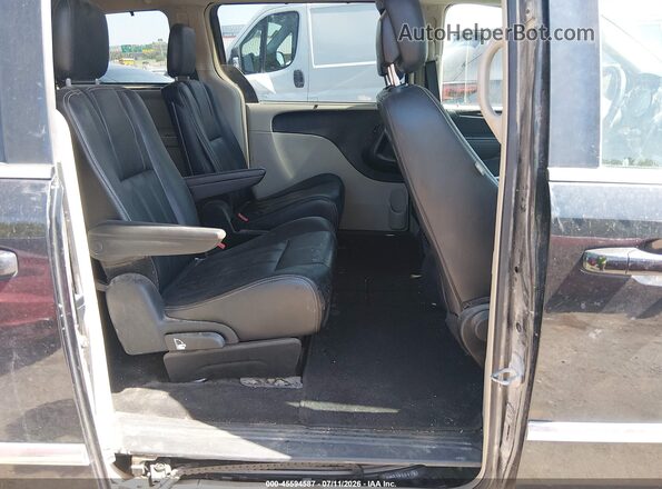 2C4RC1BG3GR287008 2016 CHRYSLER TOWN & COUNTRY Black Widok naklejki z numerem VIN