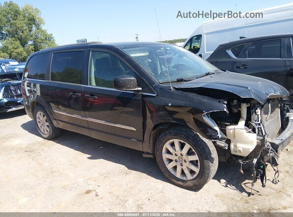 2C4RC1BG3GR287008 2016 CHRYSLER TOWN & COUNTRY Black Widok wnętrza z tyłu