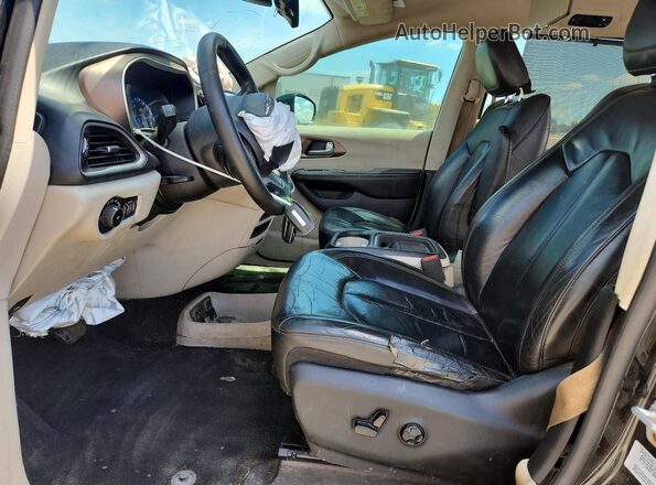 2C4RC1BG3HR506972 2017 CHRYSLER PACIFICA Black Vista interior delantera