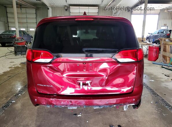 2C4RC1BG3HR510083 2017 CHRYSLER PACIFICA Burgundy Rear view