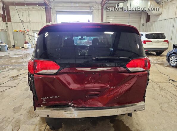 2C4RC1BG3HR519902 2017 CHRYSLER PACIFICA Burgundy Հետևի տեսք