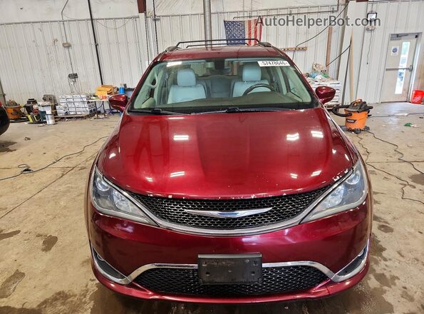 2C4RC1BG3HR519902 2017 CHRYSLER PACIFICA Burgundy Դիմացի տեսք