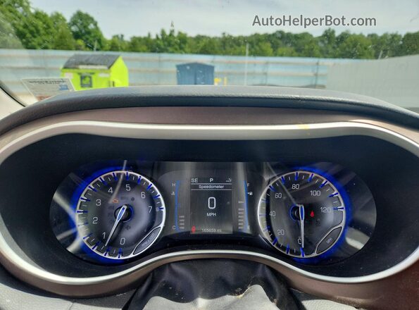 2C4RC1BG3HR552981 2017 CHRYSLER PACIFICA Gray Instrument cluster view