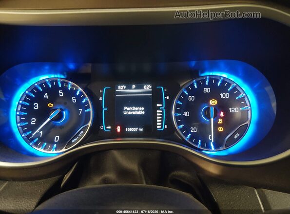 2C4RC1BG3HR554892 2017 CHRYSLER PACIFICA Black Widok tylnych siedzeń