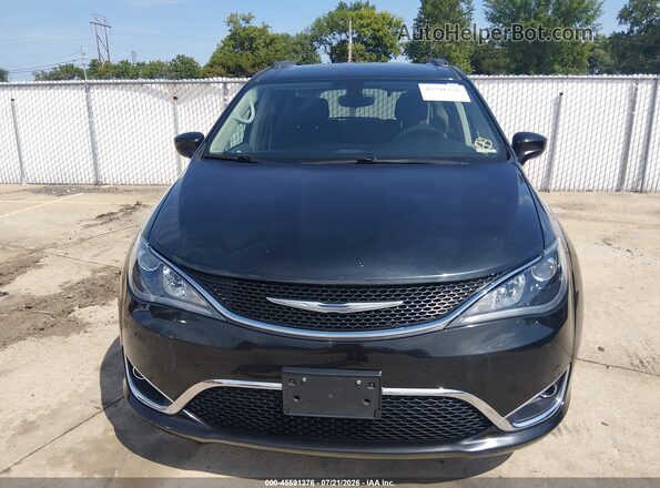 2C4RC1BG3HR771827 2017 CHRYSLER PACIFICA Black Widok zestawu wskaźników