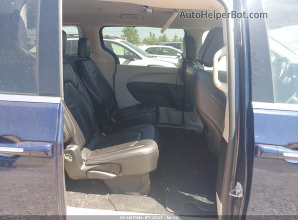 2C4RC1BG3HR805376 2017 CHRYSLER PACIFICA Dark Blue Vista de la etiqueta del VIN