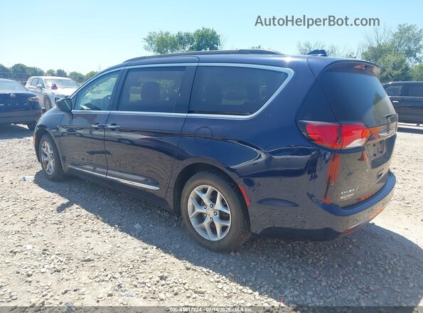 2C4RC1BG3HR805376 2017 CHRYSLER PACIFICA Dark Blue Trasero izquierdo