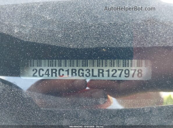 2C4RC1BG3LR127978 2020 CHRYSLER PACIFICA Серебряный Вид подкапотного пространства