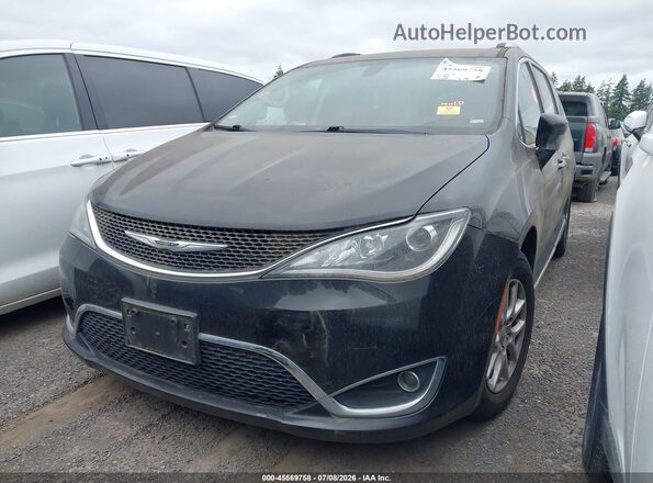 2C4RC1BG3LR285284 2020 CHRYSLER PACIFICA Black Передня ліва чверть