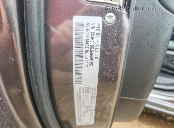 2C4RC1BG3MR500857 2021 CHRYSLER PACIFICA Серый Вид подкапотного пространства