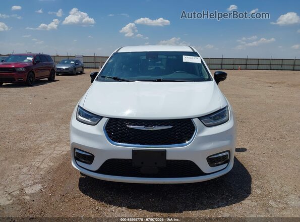 2C4RC1BG3RR115757 2024 CHRYSLER PACIFICA White Սարքավորումների վահանակի տեսք