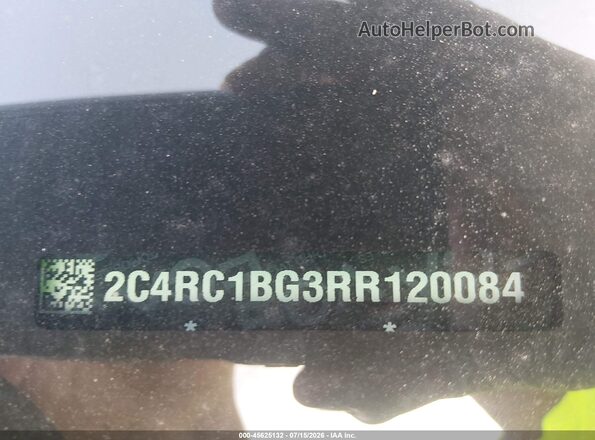 2C4RC1BG3RR120084 2024 CHRYSLER PACIFICA White Vista del compartimento del motor