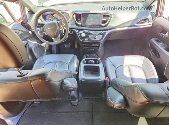 2C4RC1BG3SR502427 2025 CHRYSLER PACIFICA Black Вид панелі приладів