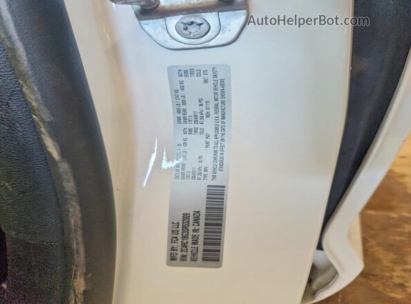 2C4RC1BG3SR532009 2025 CHRYSLER PACIFICA White Панорамний вид салону 360°