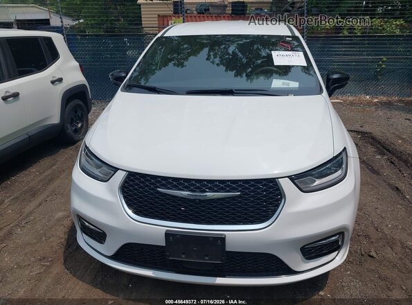 2C4RC1BG3SR556181 2025 CHRYSLER PACIFICA White ხელსაწყოთა პანელის ხედი