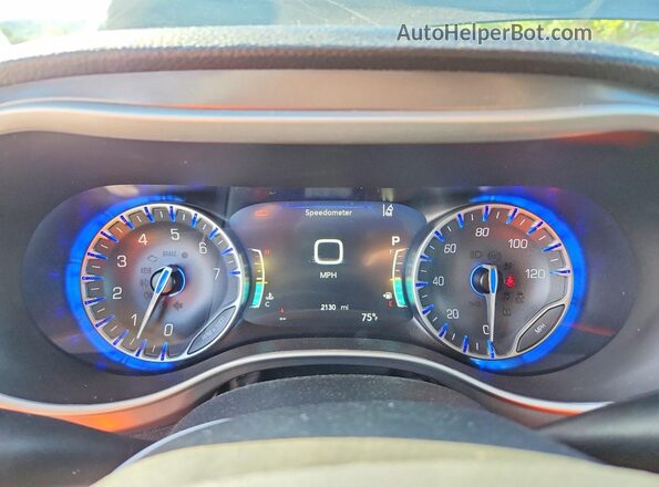 2C4RC1BG3TR227322 2026 CHRYSLER PACIFICA Черный Вид щитка приборов