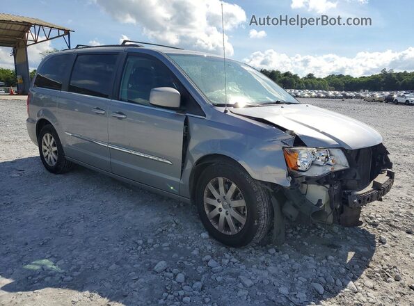 2C4RC1BG4GR300039 2016 CHRYSLER TOWN Silver Delantero derecho