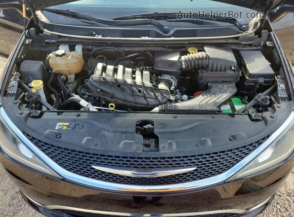 2C4RC1BG4HR552715 2017 CHRYSLER PACIFICA Black Vista del compartimento del motor