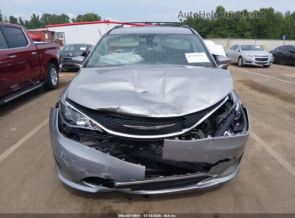 2C4RC1BG4HR569840 2017 CHRYSLER PACIFICA Silver Սարքավորումների վահանակի տեսք