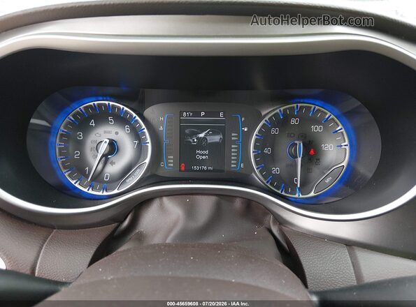 2C4RC1BG4HR720031 2017 CHRYSLER PACIFICA Black Вид задніх сидінь