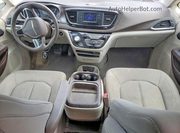 2C4RC1BG4HR745611 2017 CHRYSLER PACIFICA Black წინა პანელის ხედი