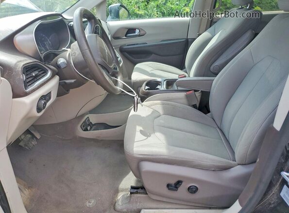 2C4RC1BG4HR745611 2017 CHRYSLER PACIFICA Black წინა სალონის ხედი