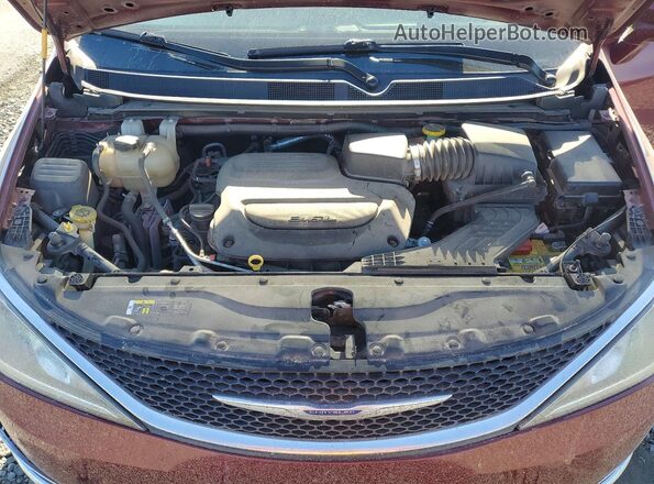 2C4RC1BG4LR276495 2020 CHRYSLER PACIFICA Burgundy Vista del compartimento del motor