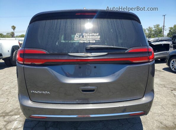 2C4RC1BG4MR527954 2021 CHRYSLER PACIFICA Charcoal Вид ззаду