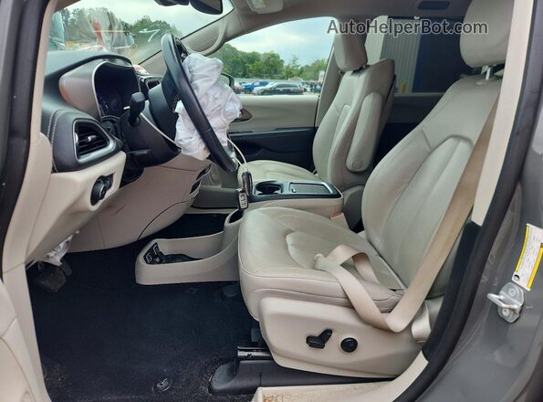 2C4RC1BG4MR560484 2021 CHRYSLER PACIFICA Gray წინა სალონის ხედი