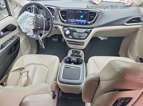 2C4RC1BG4MR560484 2021 CHRYSLER PACIFICA Gray წინა პანელის ხედი