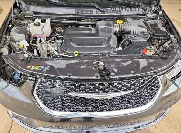 2C4RC1BG4RR172176 2024 CHRYSLER PACIFICA Black ძრავის განყოფილების ხედი