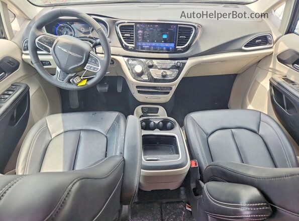 2C4RC1BG4RR172176 2024 CHRYSLER PACIFICA Black წინა პანელის ხედი