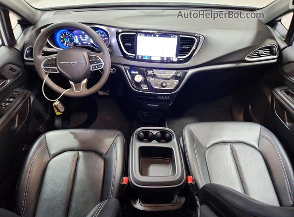 2C4RC1BG4SR581445 2025 CHRYSLER PACIFICA White Вид панелі приладів