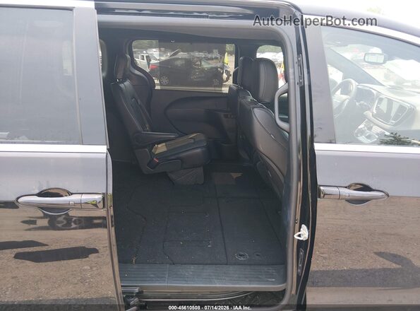 2C4RC1BG4SR599850 2025 CHRYSLER PACIFICA Black Widok naklejki z numerem VIN