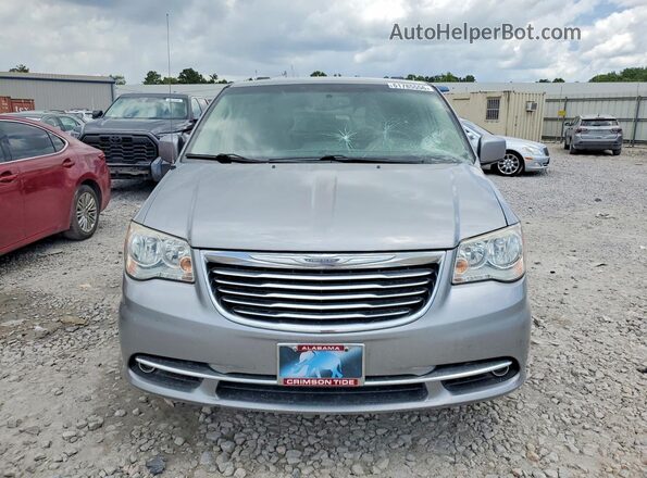 2C4RC1BG5GR165301 2016 CHRYSLER TOWN Silver Widok z przodu