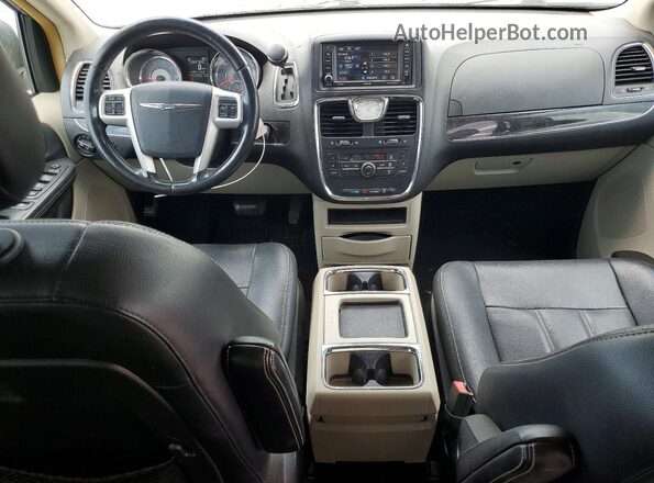 2C4RC1BG5GR165301 2016 CHRYSLER TOWN Silver Widok deski rozdzielczej