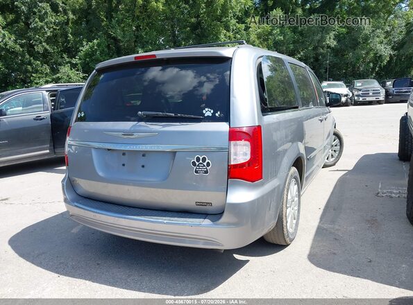 2C4RC1BG5GR214433 2016 CHRYSLER TOWN & COUNTRY Gray Trasero derecho
