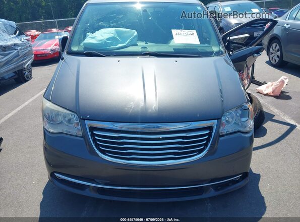 2C4RC1BG5GR296003 2016 CHRYSLER TOWN & COUNTRY Black Вид щитка приладів