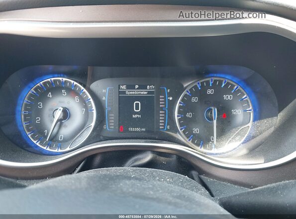 2C4RC1BG5HR543425 2017 CHRYSLER PACIFICA Silver Vista de los asientos traseros