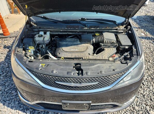 2C4RC1BG5HR684527 2017 CHRYSLER PACIFICA Черный Вид подкапотного пространства