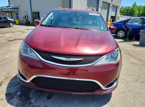 2C4RC1BG5HR688304 2017 CHRYSLER PACIFICA Red წინა ხედი