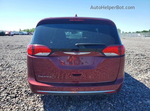 2C4RC1BG5JR317276 2018 CHRYSLER PACIFICA Maroon Հետևի տեսք