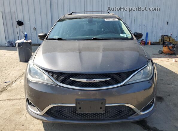 2C4RC1BG5JR317889 2018 CHRYSLER PACIFICA Gray წინა ხედი