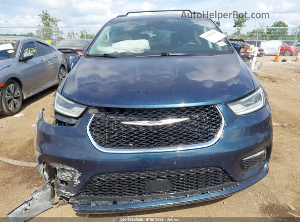 2C4RC1BG5NR233755 2022 CHRYSLER PACIFICA Синий Вид спереди