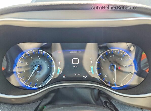 2C4RC1BG5RR165186 2024 CHRYSLER PACIFICA Черный Вид щитка приборов