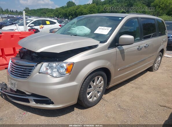 2C4RC1BG6GR110985 2016 CHRYSLER TOWN & COUNTRY Бежевый Передняя левая четверть