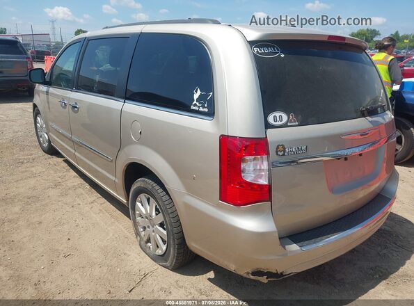 2C4RC1BG6GR110985 2016 CHRYSLER TOWN & COUNTRY Бежевый Задняя левая четверть