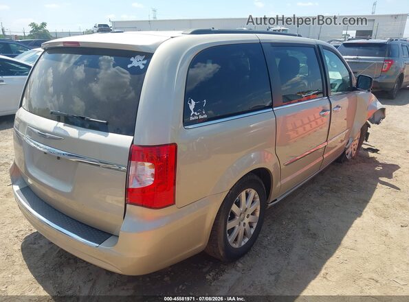 2C4RC1BG6GR110985 2016 CHRYSLER TOWN & COUNTRY Бежевый Задняя правая четверть