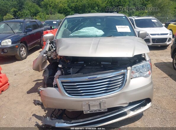 2C4RC1BG6GR110985 2016 CHRYSLER TOWN & COUNTRY Бежевый Вид щитка приборов