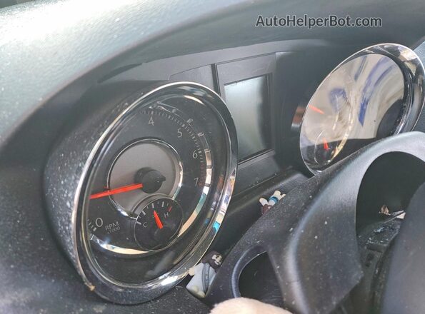 2C4RC1BG6GR112140 2016 CHRYSLER TOWN Белый Вид щитка приборов